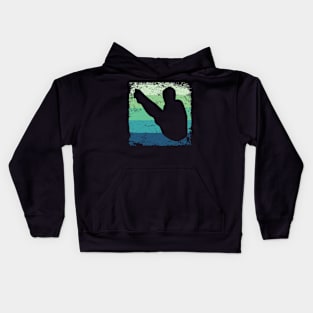 Synchronized Water Diver High Diver Kids Hoodie